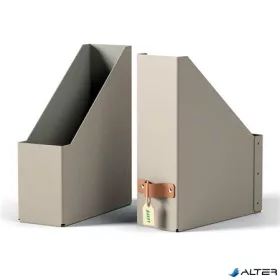   Iratpapucs, karton, 100 mm, LEITZ "Puro", homokbézs