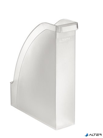 Iratpapucs, műanyag, 70 mm, LEITZ 'Plus', áttetsző