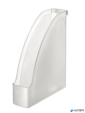 Iratpapucs, műanyag, 70 mm, LEITZ 'Plus', áttetsző