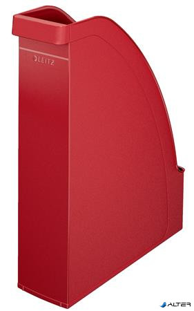 Iratpapucs, műanyag, 70 mm, LEITZ 'Plus', piros