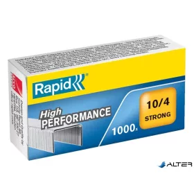Tűzőkapocs, 10/4, horganyzott, RAPID "Strong"