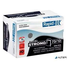   Tűzőkapocs, 73/12, horganyzott, RAPID "Superstrong"