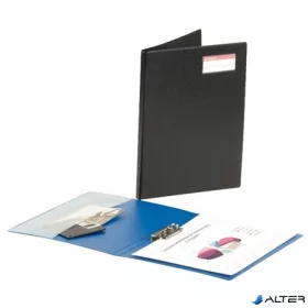   Villámzáras mappa, A4, álló, ESSELTE "Standard", kék