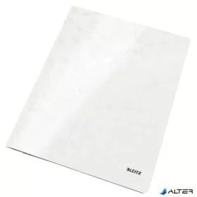   Gyorsfűző, laminált karton, A4, LEITZ "Wow", fehér