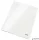 Gyorsfűző, laminált karton, A4, LEITZ "Wow", fehér