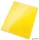 Gyorsfűző, laminált karton, A4, LEITZ "Wow", sárga