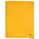 Gyorsfűző, A4, karton, LEITZ "Recycle", sárga