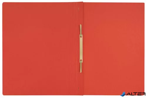 Gyorsfűző, A4, karton, LEITZ "Recycle", piros