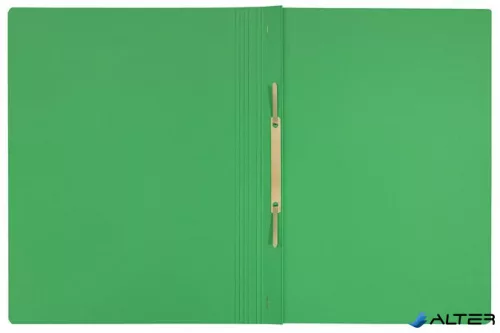 Gyorsfűző, A4, karton, LEITZ "Recycle", zöld