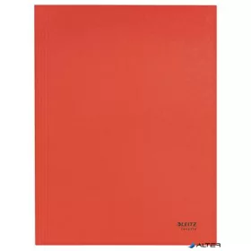   Pólyás dosszié, karton, A4, LEITZ "Recycle", piros