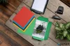 Pólyás dosszié, karton, A4, LEITZ "Recycle", zöld