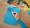 Üvegtábla, törölhető, asztali, A4, LEITZ 'Cosy', nyugodtkék