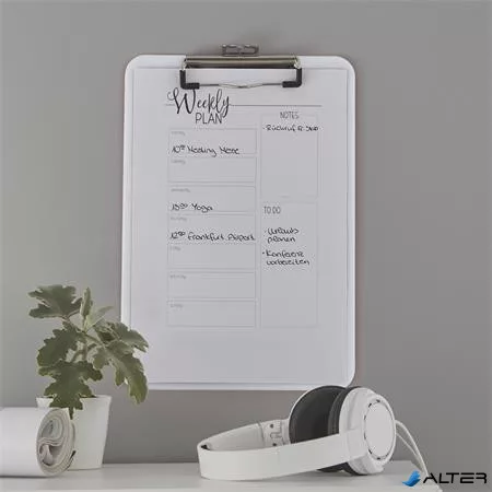 Felírótábla, A4, LEITZ 'Wow', fehér