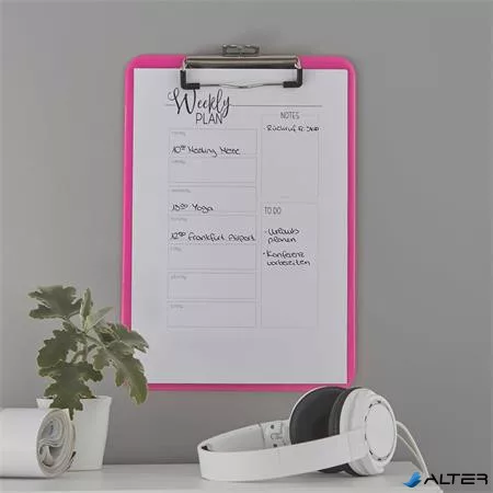 Felírótábla, A4, LEITZ "Wow", rózsaszín