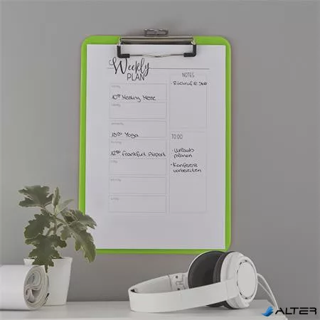 Felírótábla, A4, LEITZ "Wow", zöld