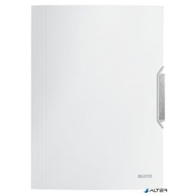   Gumis mappa, PP, A4, LEITZ 'Style', kristályfehér