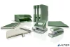 Gumis mappa, PP, A4, LEITZ "Style", olajfazöld