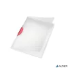 Gyorsfűző, klipes, PP, A4, LEITZ "ColorClip Magic", piros