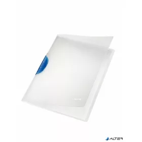   Gyorsfűző, klipes, PP, A4, LEITZ 'ColorClip Magic', kék