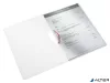 Gyorsfűző, klipes, PP, A4, LEITZ "Wow ColorClip" rózsaszín