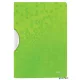 Gyorsfűző, klipes, PP, A4, LEITZ "Wow ColorClip", zöld