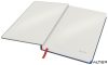 Beíró, A5, kockás, 80 lap, keményfedeles, LEITZ "Cosy Soft Touch", bársonyszürke
