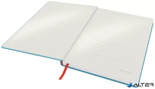Beíró, B5, kockás, 80 lap, keményfedeles, LEITZ "Cosy Soft Touch", nyugodtkék