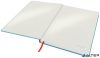Beíró, B5, kockás, 80 lap, keményfedeles, LEITZ "Cosy Soft Touch", nyugodtkék