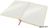 Beíró, B5, vonalas, 80 lap, keményfedeles, LEITZ "Cosy Soft Touch", melegsárga