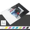 Gumis mappa, PP, A4, LEITZ "Wow", fekete