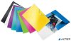 Gumis mappa, PP, A4, LEITZ "Wow", fekete