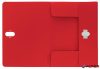 Iratvédő mappa, 11 mm, PP, A4, LEITZ 'Recycle', piros