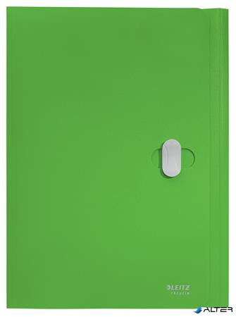 Iratvédő mappa, 11 mm, PP, A4, LEITZ 'Recycle', zöld