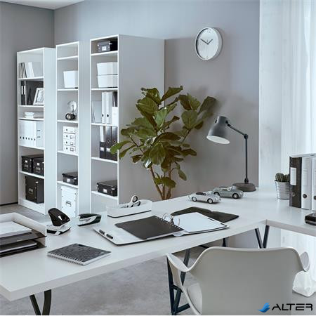 Spirálfüzet, A4, vonalas, 80 lap, LEITZ 'Wow', fekete