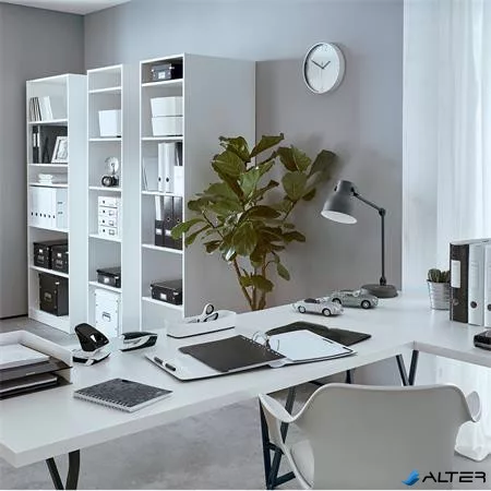 Spirálfüzet, A4, vonalas, 80 lap, LEITZ "Wow", fekete