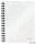 Spirálfüzet, A5, kockás, 80 lap, LEITZ "Wow", fehér