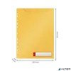 Genotherm, lefűzhető, A4 maxi, LEITZ "Cosy Privacy", melegsárga