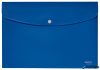 Irattartó tasak, A4, PP, patentos, LEITZ 'Recycle', kék