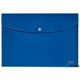   Irattartó tasak, A4, PP, patentos, LEITZ 'Recycle', kék