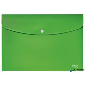   Irattartó tasak, A4, PP, patentos, LEITZ 'Recycle', zöld