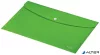 Irattartó tasak, A4, PP, patentos, LEITZ "Recycle", zöld