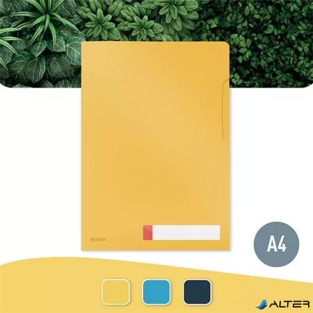 Genotherm, "L", A4, PP, LEITZ "Cosy Privacy", melegsárga