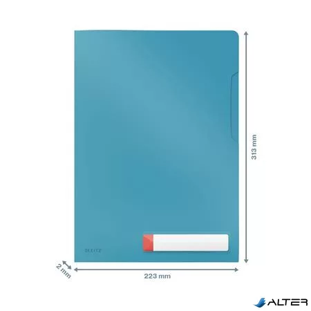 Genotherm, "L", A4, PP, LEITZ "Cosy Privacy", nyugodtkék