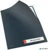 Genotherm, "L", A4, PP, LEITZ "Cosy Privacy", bársonyszürke