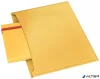 Irattartó tasak, 2 zsebes, A4, PP, pantentos, LEITZ "Cosy", melegsárga