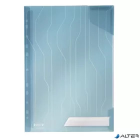   Genotherm, "L", lefűzhető, A4, 200 mikron, LEITZ "CombiFile", kék