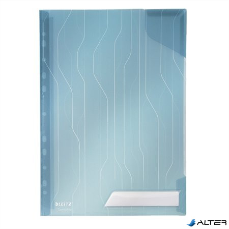 Genotherm, "L", lefűzhető, A4, 200 mikron, LEITZ "CombiFile", kék