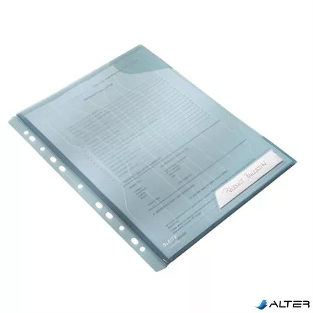 Genotherm, "L", lefűzhető, A4, 200 mikron, LEITZ "CombiFile", kék