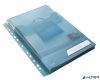 Genotherm, lefűzhető, A4, 200 mikron, füllel, LEITZ "CombiFile Jumbo", kék