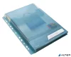 Genotherm, lefűzhető, A4, 200 mikron, füllel, LEITZ "CombiFile Jumbo", kék